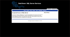 Desktop Screenshot of datatamer.ca